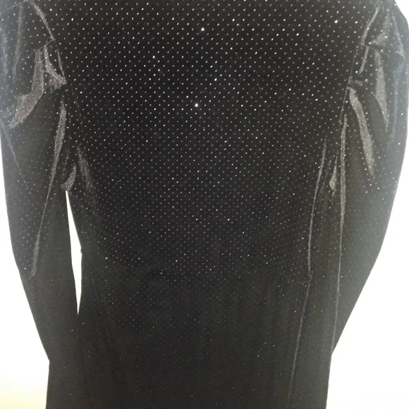 Boohoo Vintage Velvet Dress sz,8 - Picture 3 of 6